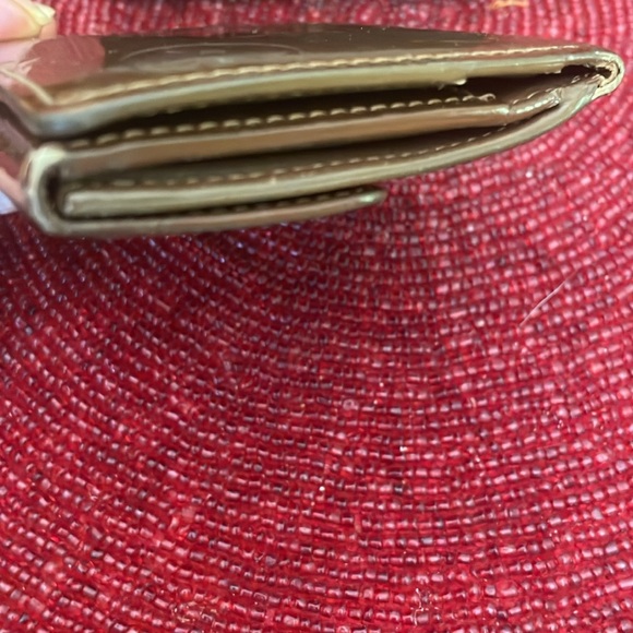 Louis Vuitton Monogram Mat Ludlow Coin Case Compact Wallet Ambre Gold - Picture 4 of 9